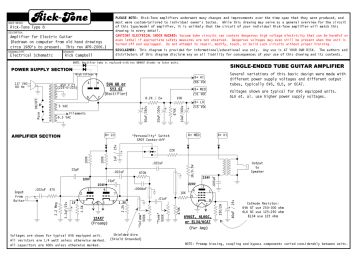 RickTone 8 schematic circuit diagram